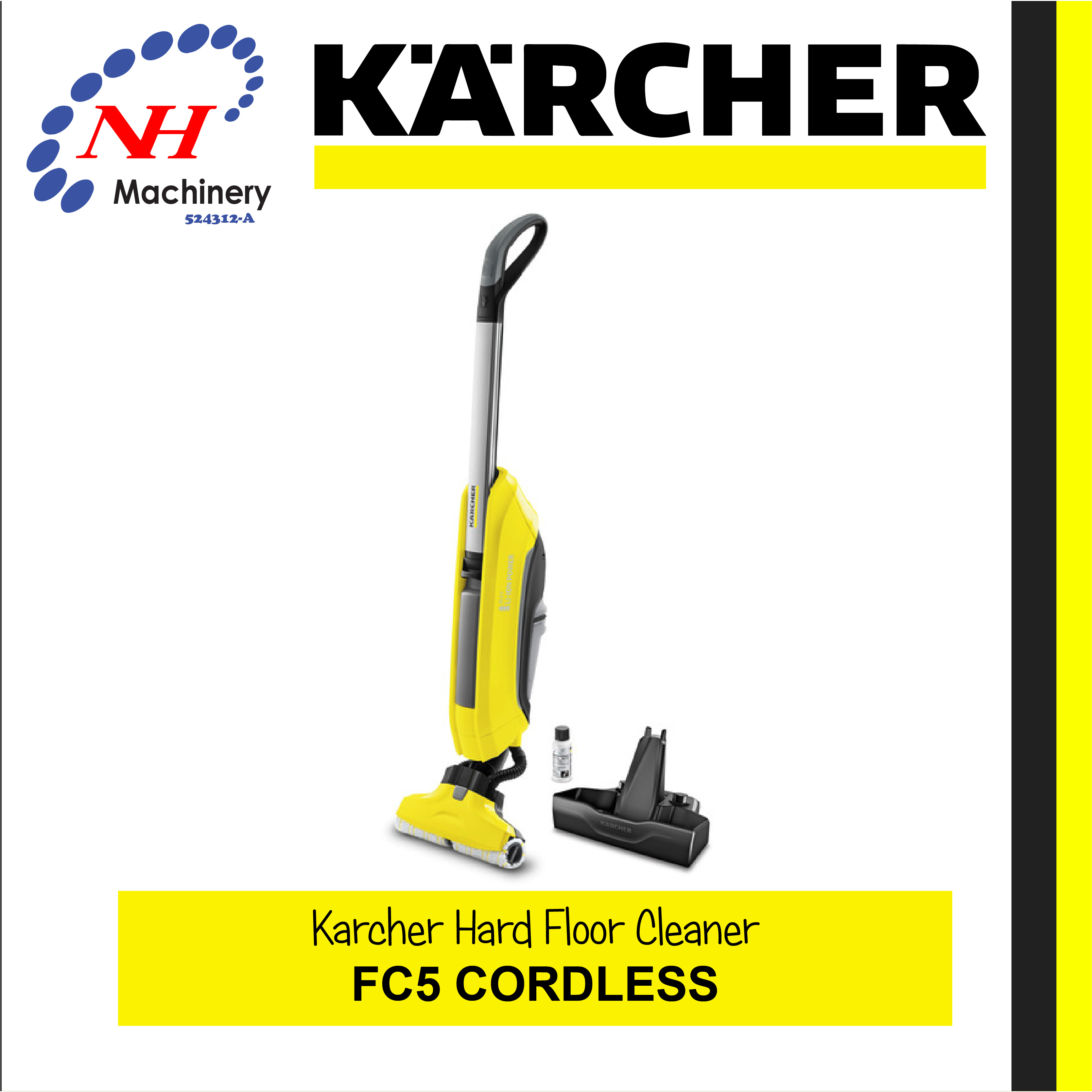 Karcher FC5 Hard Floor Cleaner FC 5 Cordless Shopee Malaysia