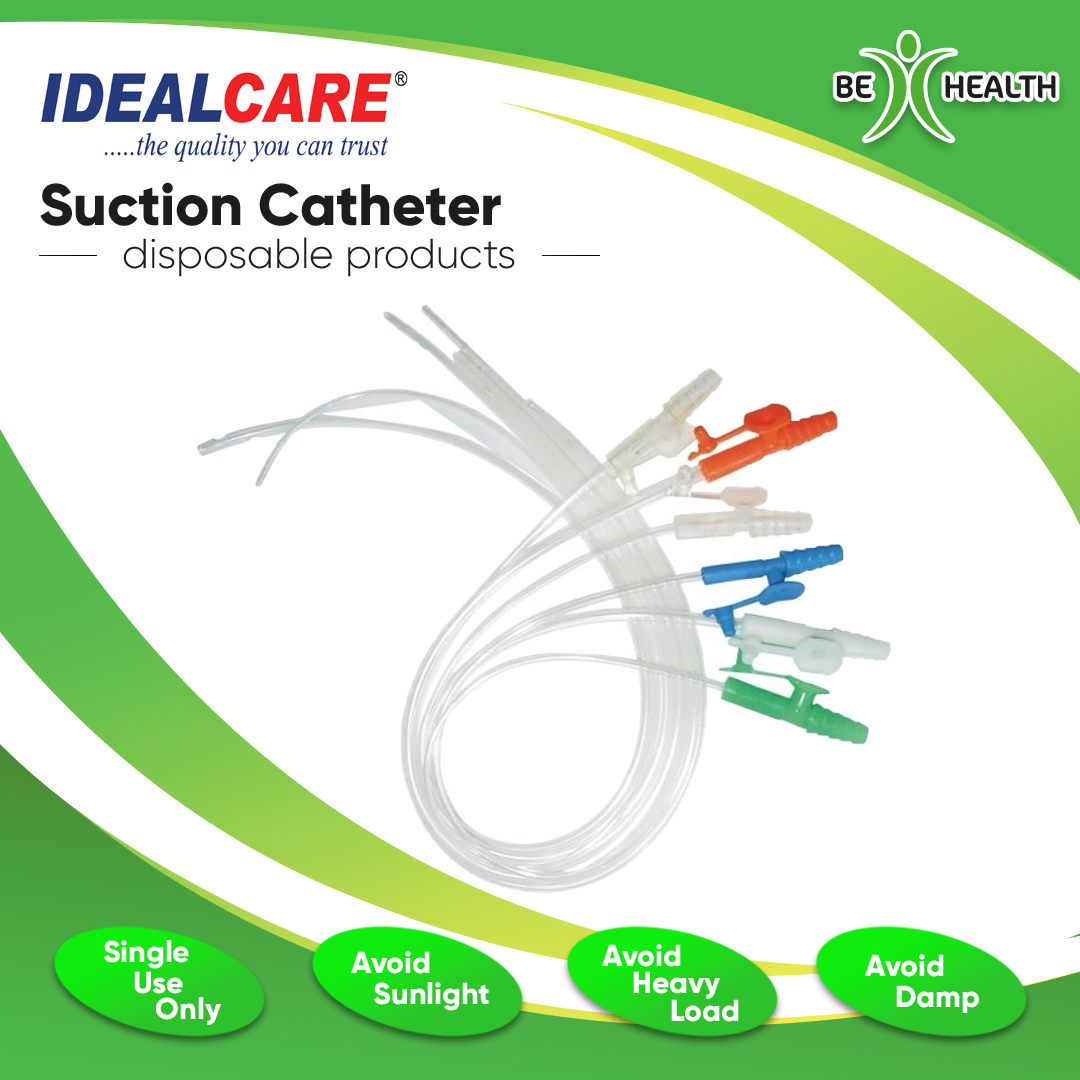 ( Ready Stock) Idealcare Suction Catheter / Kateter sedutan | Shopee ...