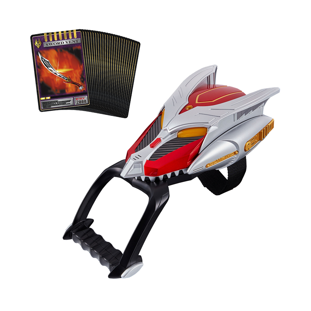 Premium Bandai Kamen Rider Ryuki CSM V BUCKLE & DRAGVISOR Advent Card ...