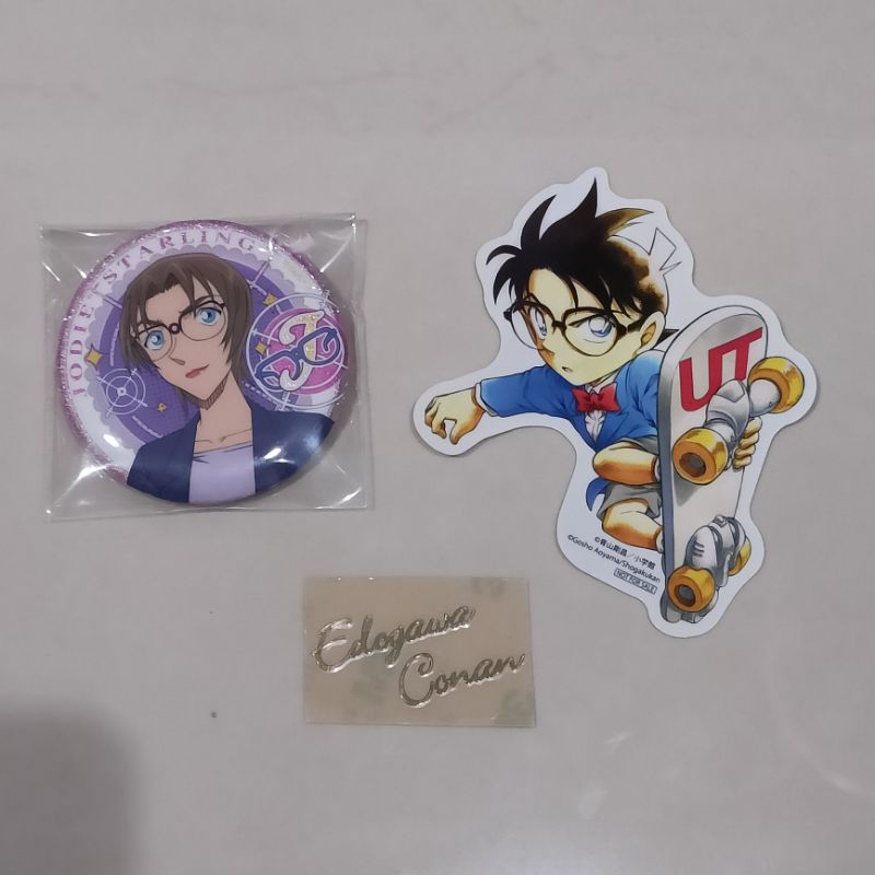 Detective Conan UNIQLO Limited Edition sticker SET with Jodie Starling ...