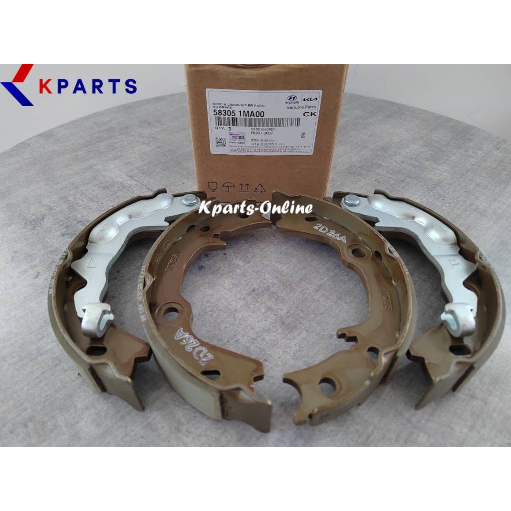 HAND BRAKE SHOE SET / PARKING BRAKE SHOE KIA FORTE (GENUINE PART