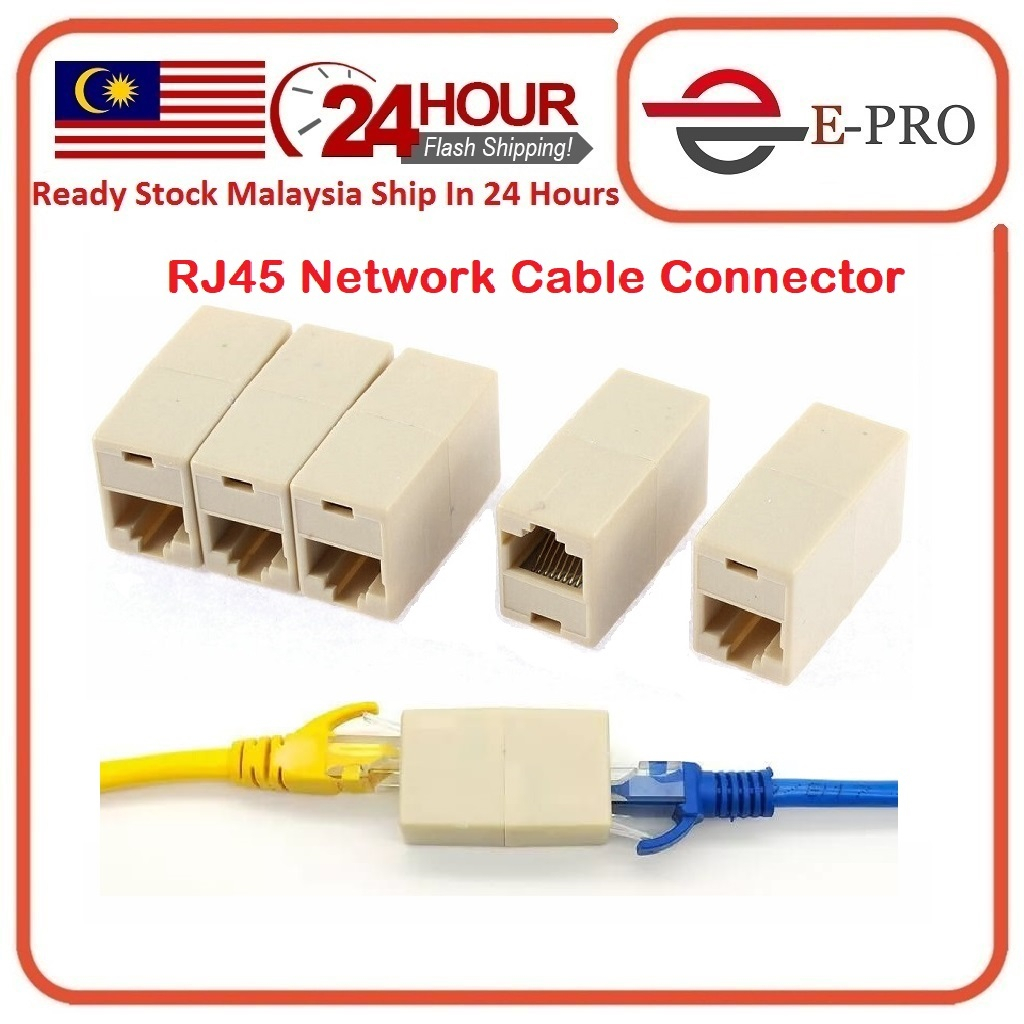 Coupler RJ45 CAT5/CAT6 Network Lan Cable Extender Connector