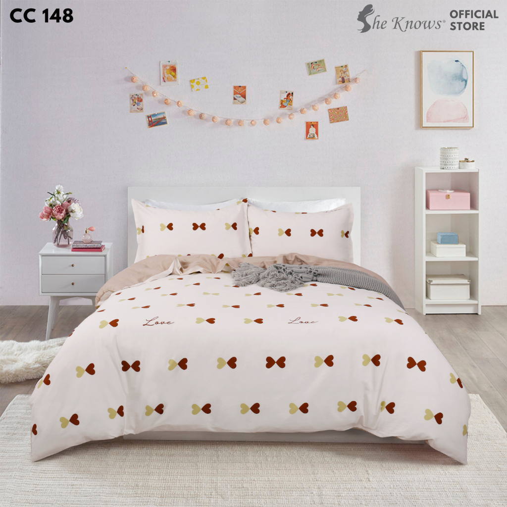 [She Knows Official] 100 COTTON CANDY Comforter Set (SS/Q/K) Part 2