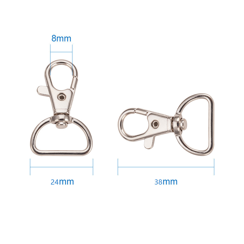 D Lobster Buckle Hook for Bag DIY Making Bags Strap Metal Lobster ...