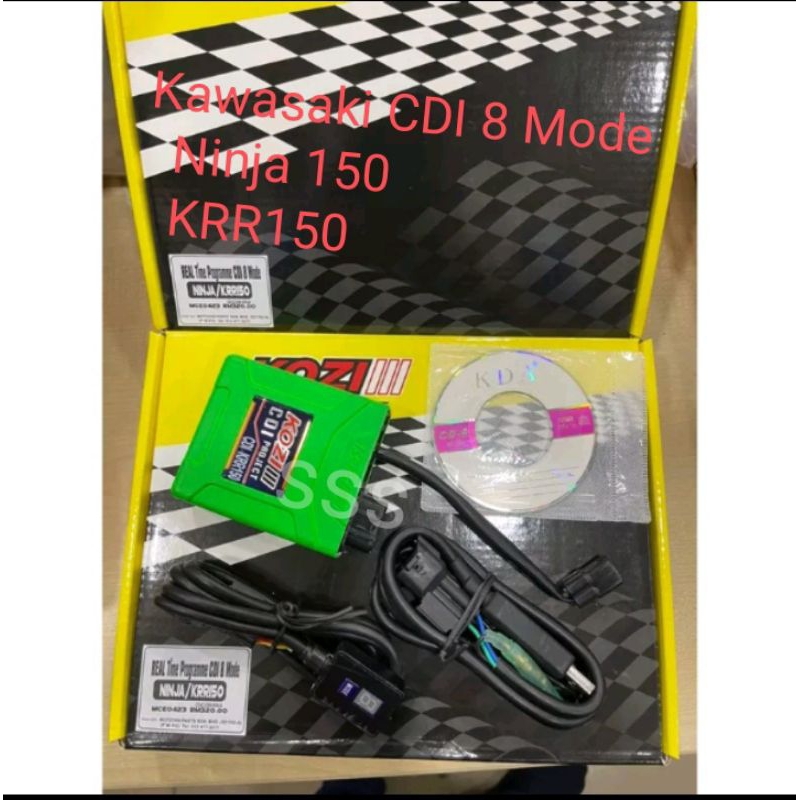 Kawasaki Cdi Unit 8 Mode Ninja150 Krr150 Zx150 ninja 150 Real Time ...