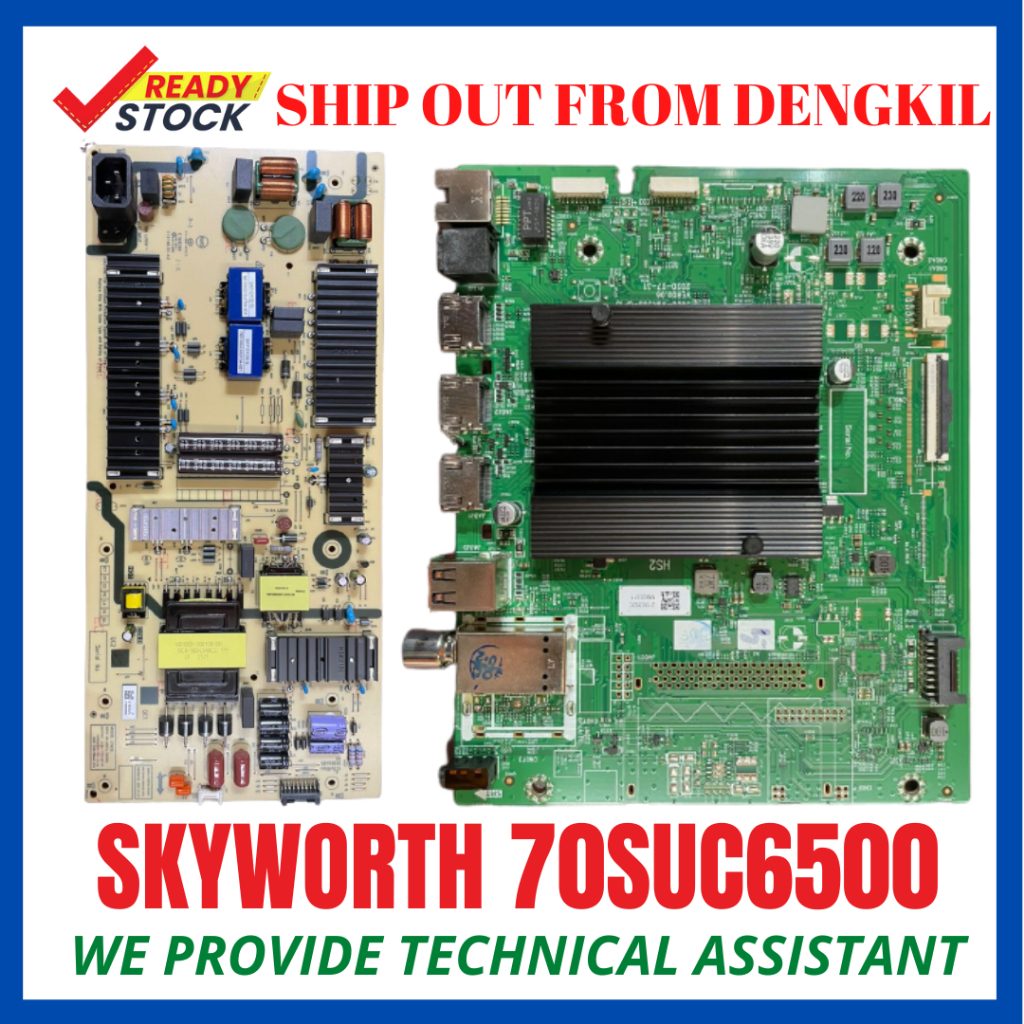 Skyworth 70SUC6500 Powerboard Mainboard Power Supply Board Original Ready Stock Shopee Malaysia