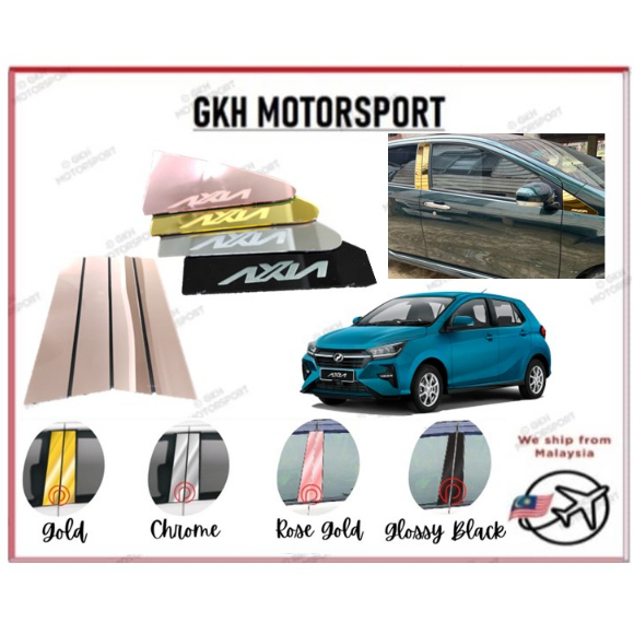 PERODUA AXIA NEW 2023 2024 DOOR WINDOW PILLAR FRONT SIDE MIRROR VENT