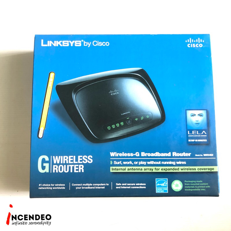 Linksys Cisco Wireless-G Broadband Router WRT54G2 | Shopee Malaysia