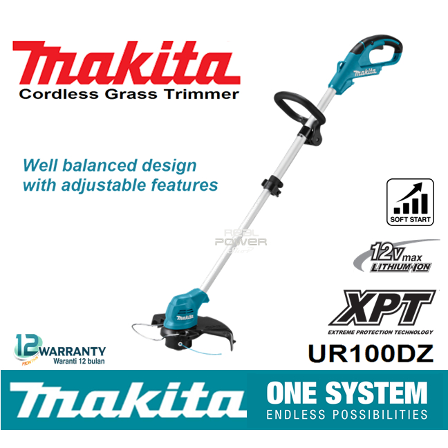 Makita Cordlss Grass Trimmer UR100DZ [ Ready Stock / Full Set New ] 12 ...