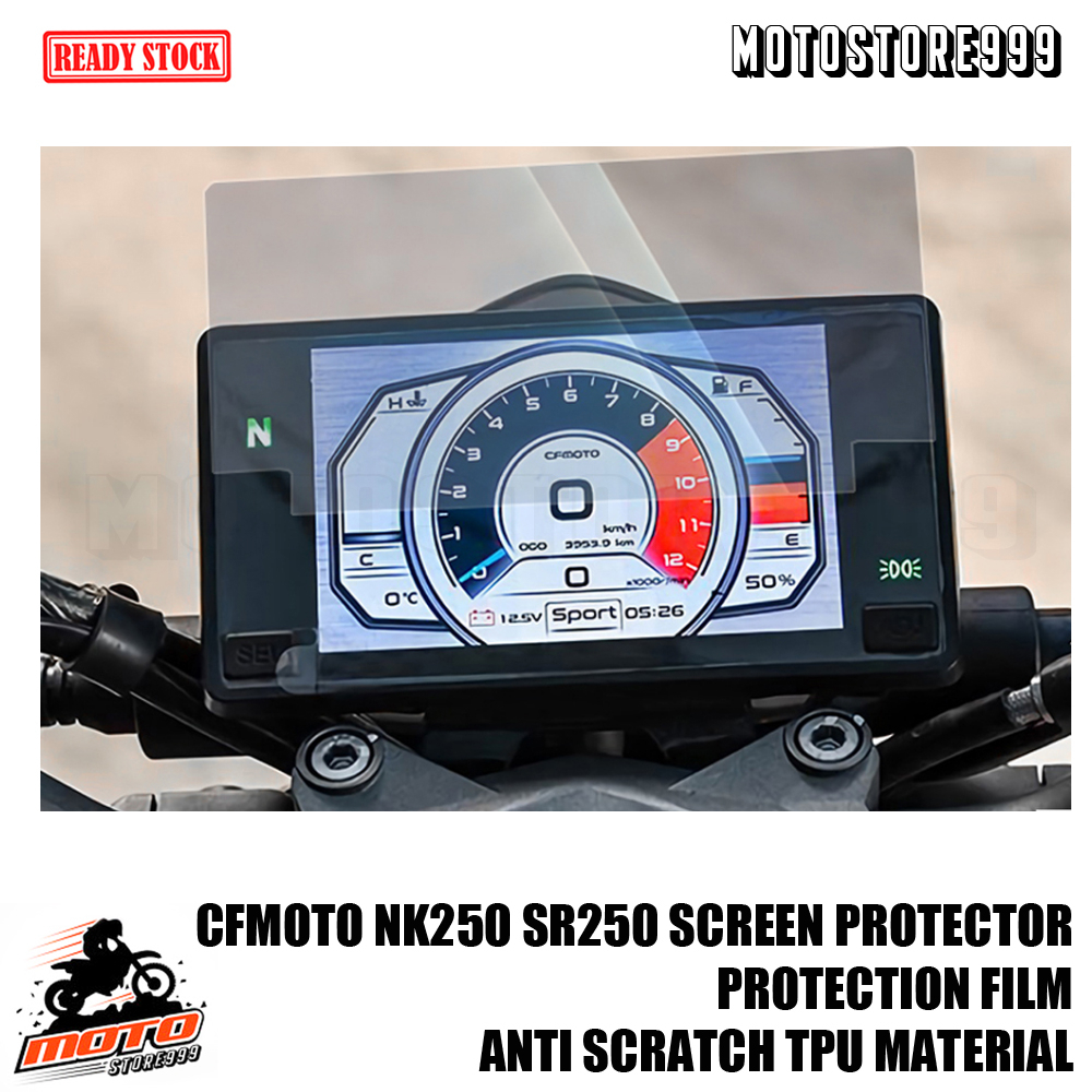 CFMOTO NK250 SR250 SCREEN PROTECTOR READY STOCK | Shopee Malaysia