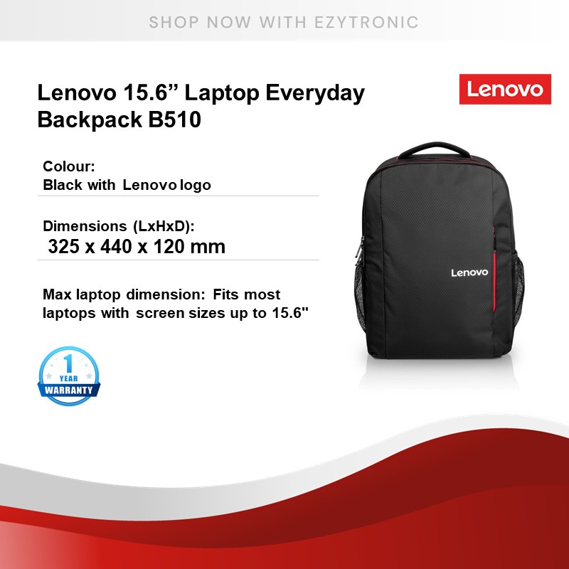 Lenovo b510 clearance backpack