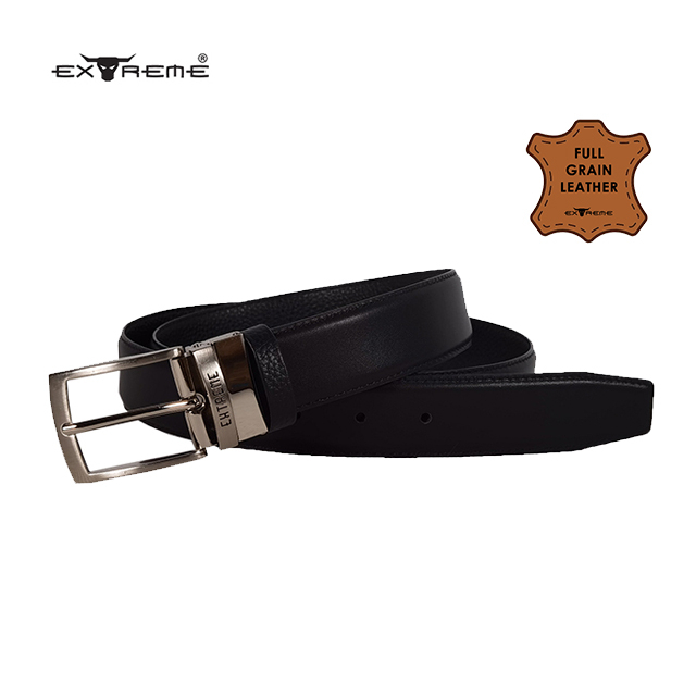 Rizoro Genuine Spanish Leather Belt For Men – Adjustable Tan Belt With Broad Zinc Buckle (Fits Waist Up To 40 Inches)