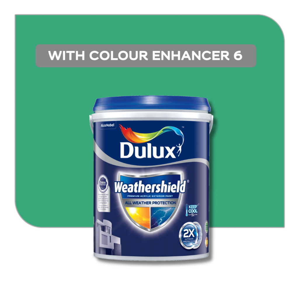 Dulux Exterior Wall Paint with Colour Enhancer 6 Shopee Malaysia