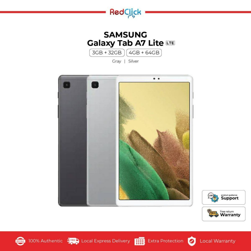 Galaxy Tab A7 Lite LTE gray 32 GB