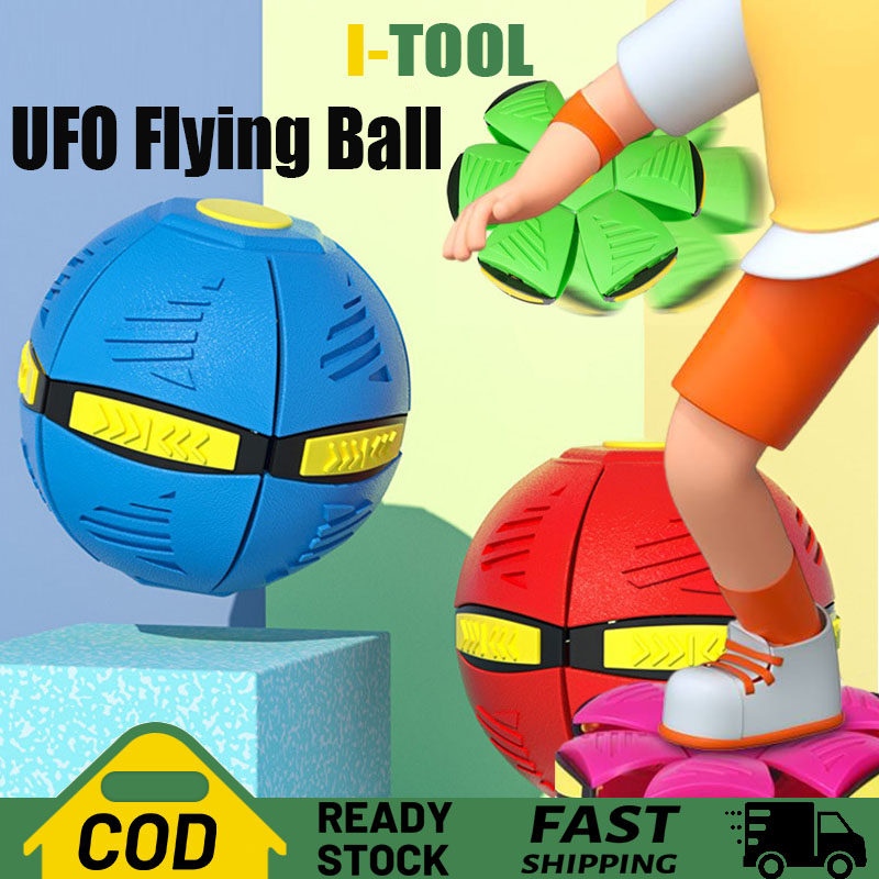 UFO Flying Ball UFO Magic Ball Flying Saucer Toy LED Lighting Toy Flat