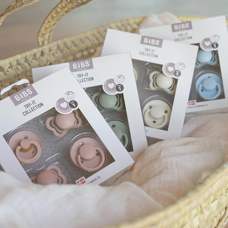 Bibs Pacifier Denmark Try It Collection Puting Baby Pacifiers Teether ...