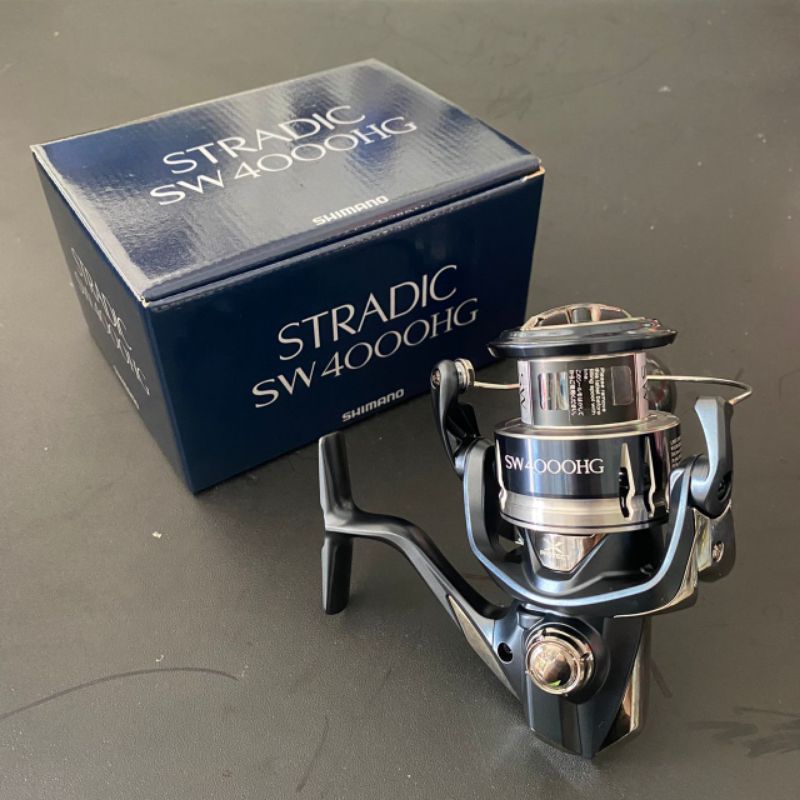 SHIMANO 20 Stradic SW 4000HG Spinning Reel Used F/S