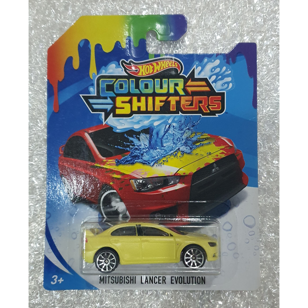 Hot Wheels Mitsubishi Lancer Evolution Color Shifters | Shopee Malaysia