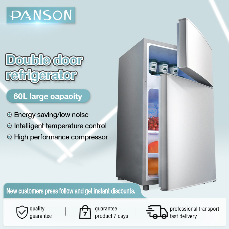 Peti Sejuk 60L 2 Door Refrigerator Power Saving Energy Conservation ...