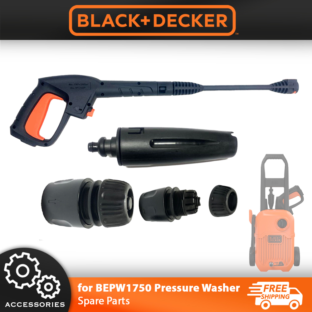 BLACK DECKER Pressure Washer Accessories Spare Part Gun Extension Nozzle Connector BEPW1750