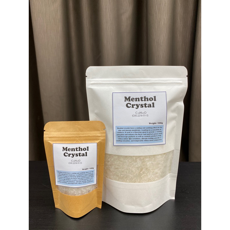 Menthol Crystal (Food grade) Shopee Malaysia
