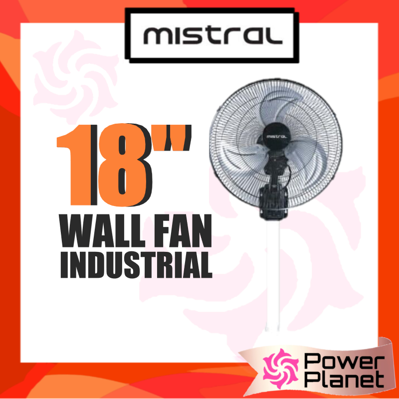 Mistral 18'' MIWF1800 / 20" MIWF2000 Wall Fan Industrial 20inch ( 3