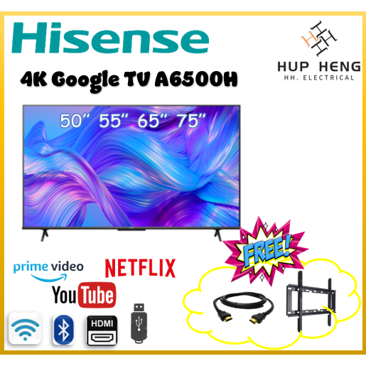 HISENSE UHD TV 65″, GOOGLE TV