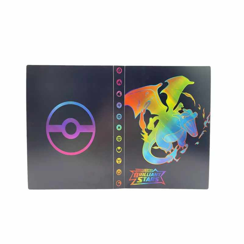 brilliant stars card binder Brilliant Stars Mini Portfolio Binder – Good Luck Have Fun Games main image 1