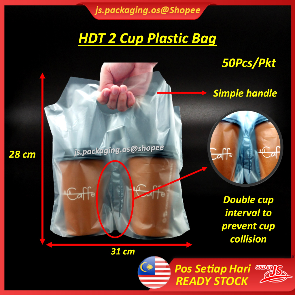 Plastic Cup Bag Double Cup Bag Hdt Plastic Cup Beg Plastik Cawan Thailand Plastic Double 1964