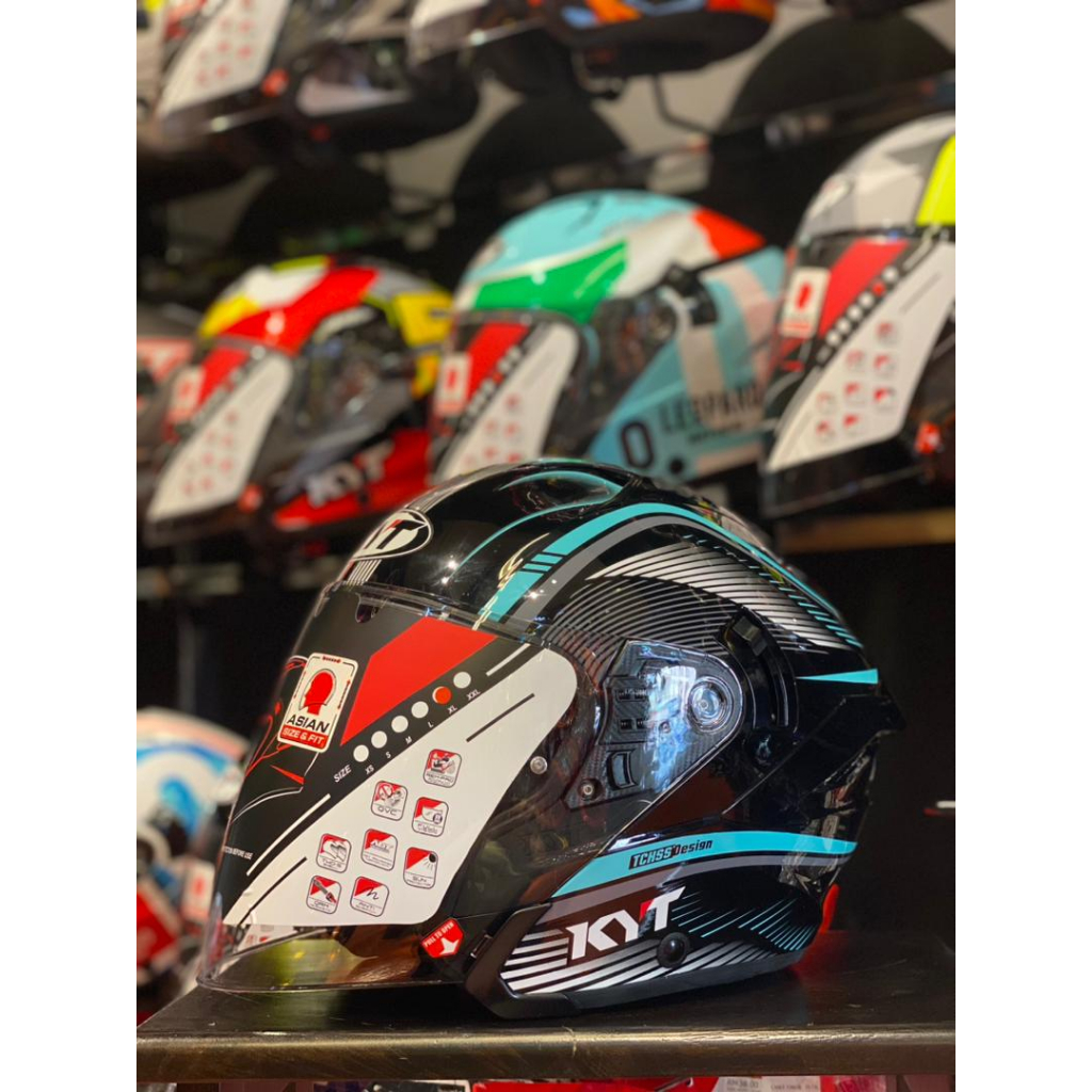 KYT Helmet KYT NF-J Double Visor 2023 (Indonesia) 100% Authentic