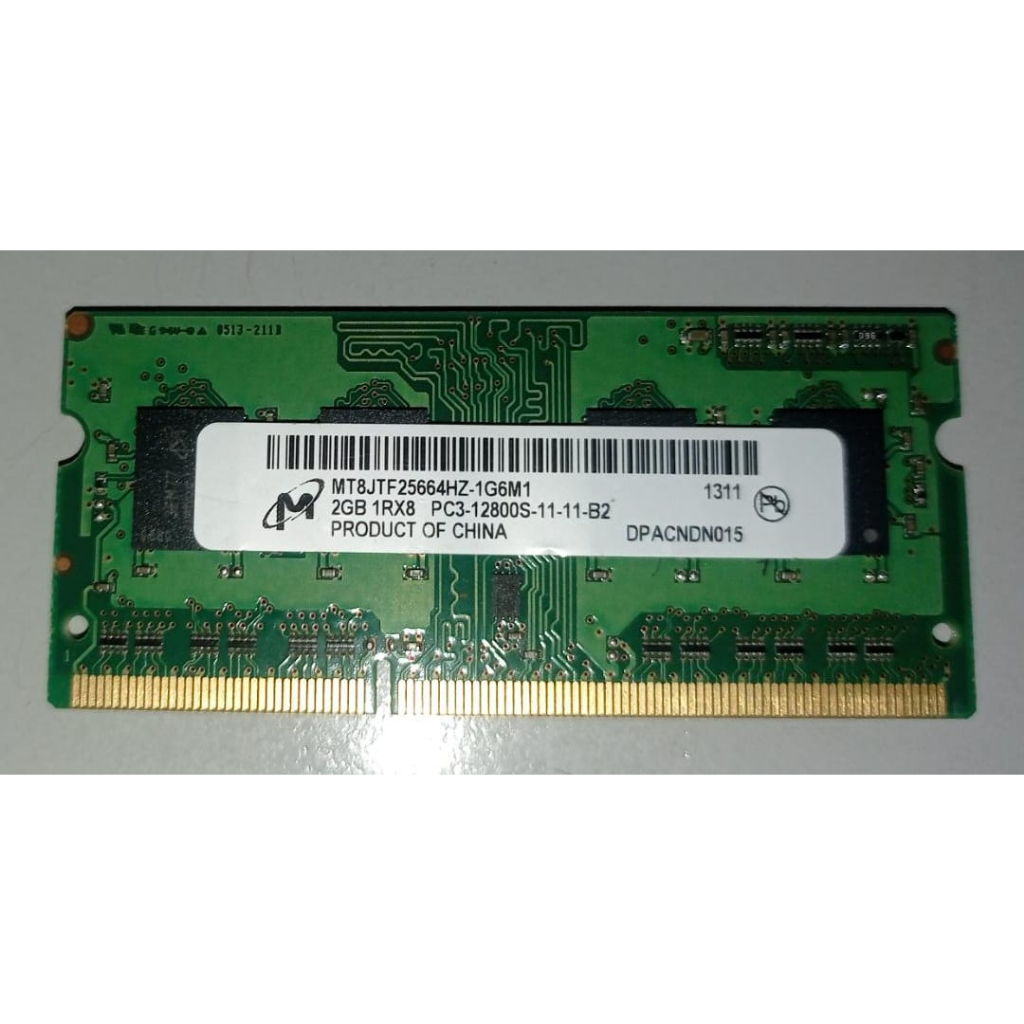 Mix Brand USED Laptop Memory RAM 1GB / 2GB / 4GB DDR3 | Shopee Malaysia