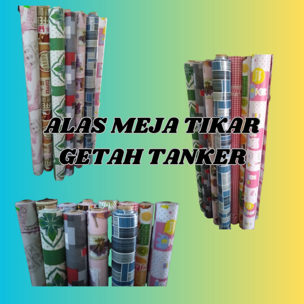 Alas Meja Tikar Getah Tanker 1meter Shopee Malaysia