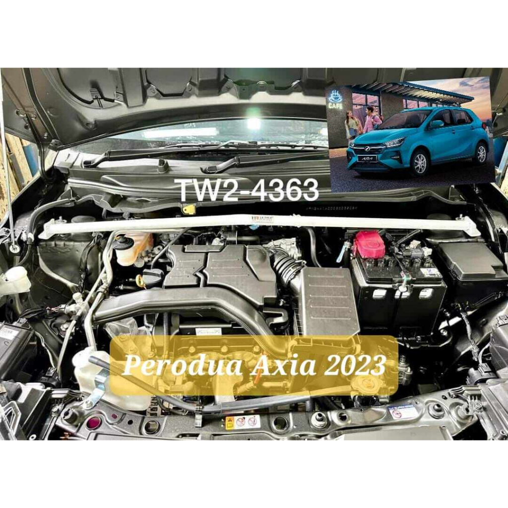 ULTRA RACING BAR ** PERODUA AXIA 2023+ FRONT BAR UR-TW2-4363 ULTRA ...