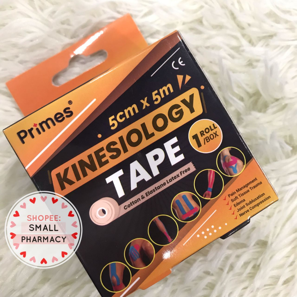 Primes Kinesiology Tape 5cm x 5m [ Random color ] 809049 Shopee Malaysia