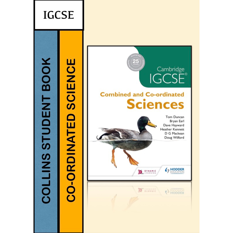  printed book igcse combined and coordinated sciences shopee malaysia