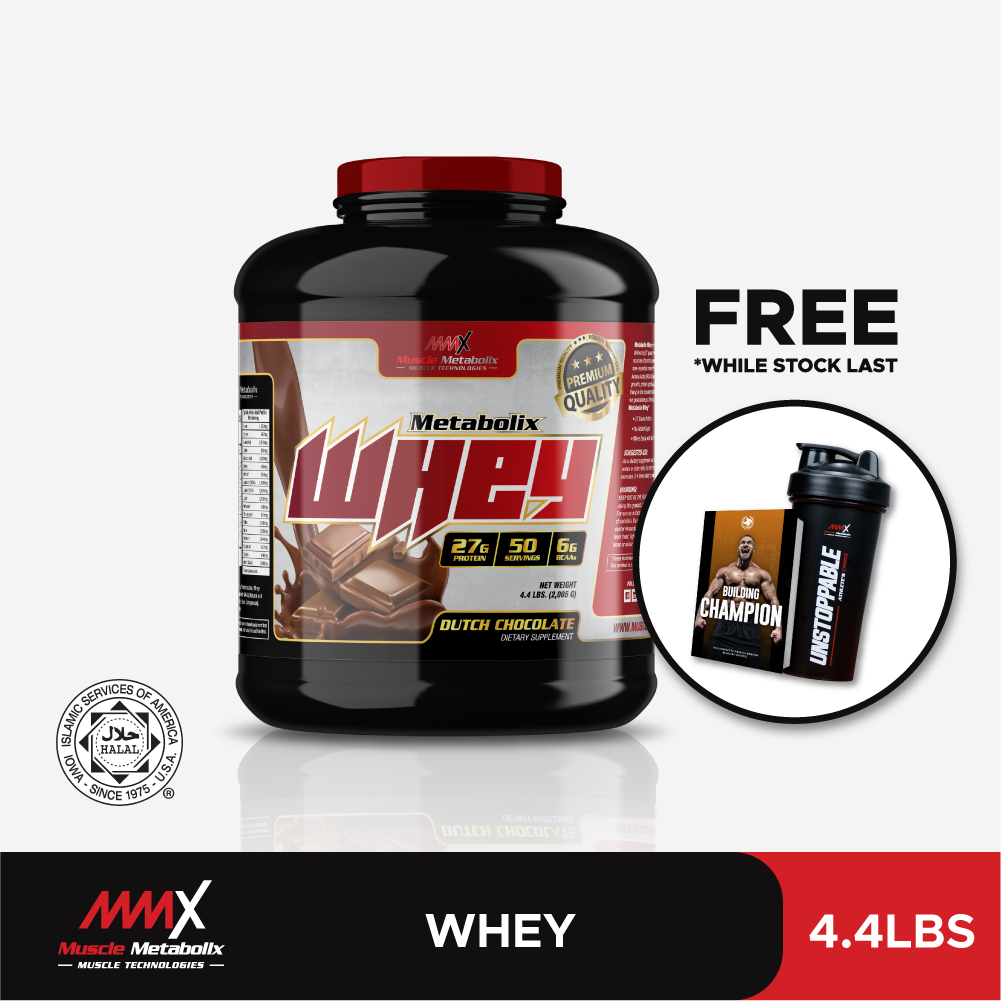 MMX METABOLIX WHEY PROTEIN 4.4lbs 27G Protein Supplement Cutting Lean
