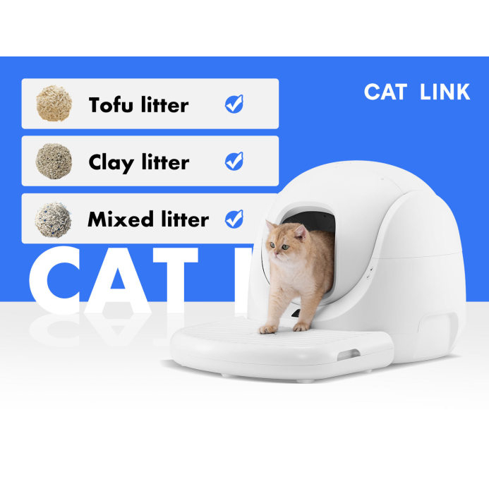 CATLINK Baymax Filtereinsatz Orange | Katzenstreu-Sieb Für Intelligente Katzentoilette