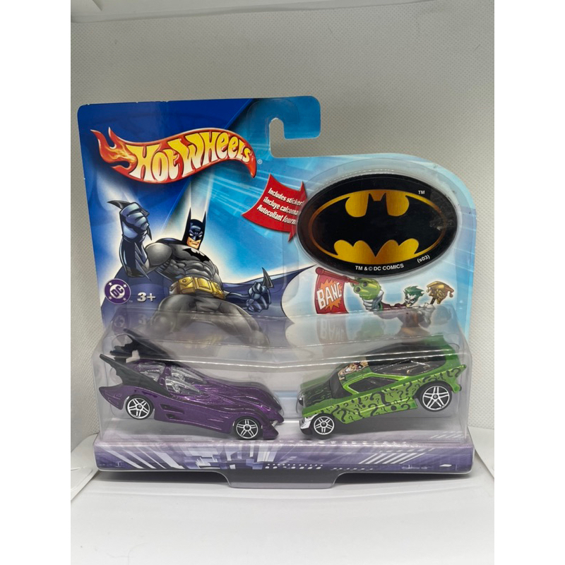 Hot Wheels DC Batman vs The Riddler 2-pack | Shopee Malaysia