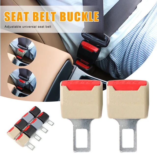 2Pcs Car Safety Seat Belt Buckle Clip Klip Tali Pingang Kereta