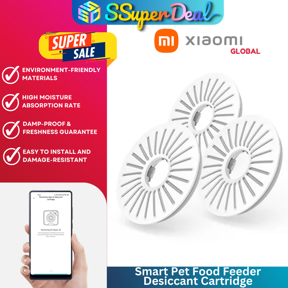 Xiaomi Smart Pet Food Feeder Desiccant Cartridge Shopee Malaysia