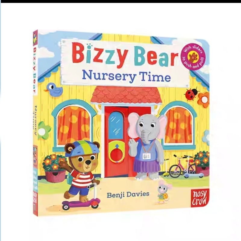 NEW Original】《Bizzy Bear》Benji Davies Interactive Flip English