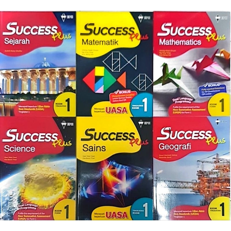 Success Plus / 2023 UASA / Tingkatan 1 KSSM / EPH Publishing | Shopee ...