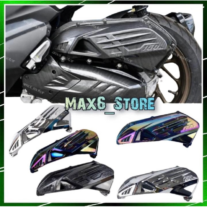 HONDA VARIO 160 AIR FILTER TRANSPARENT CARBON SMOKE COVER VARIO160 AIR