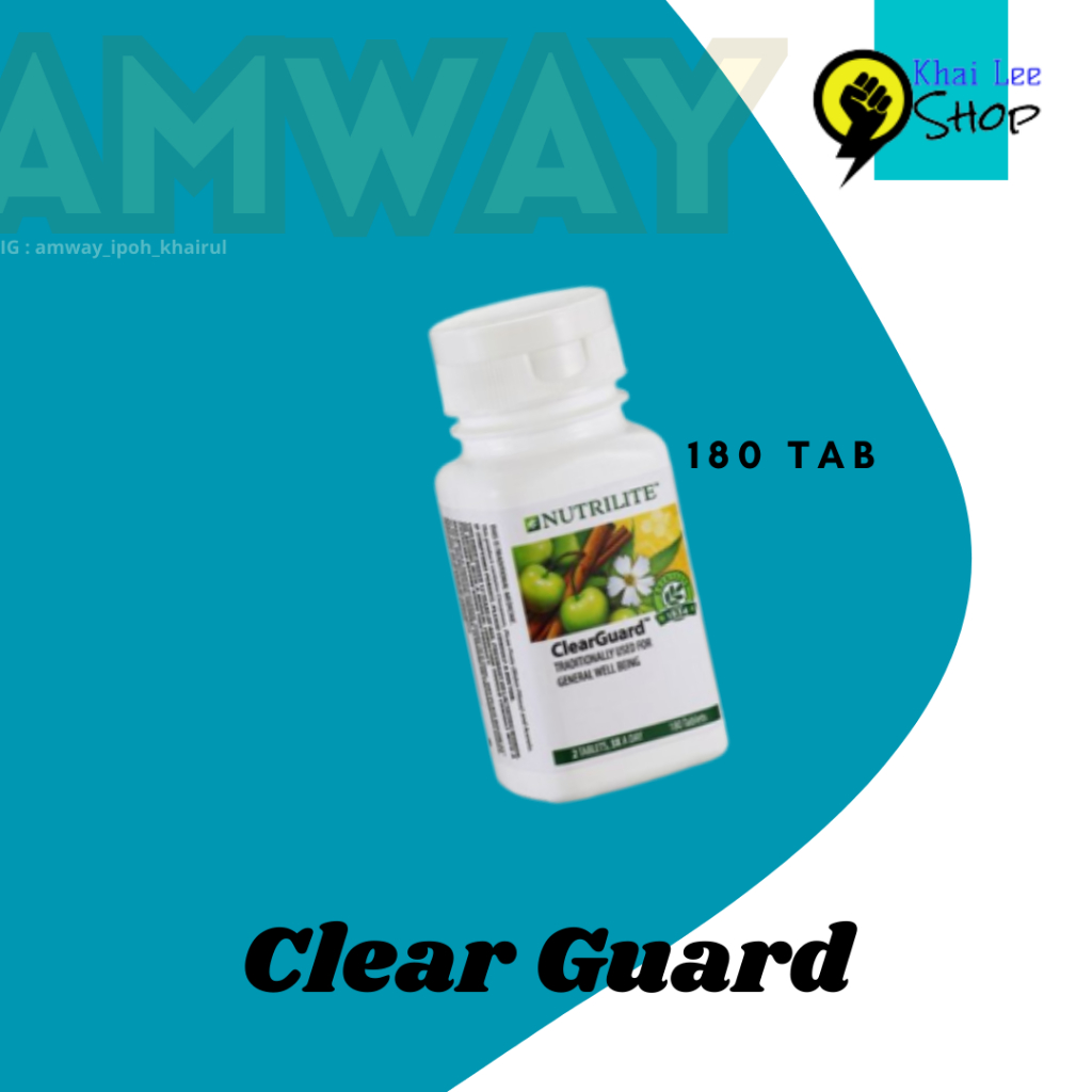 Nutrilite Clear Guard - 180 tablet | Shopee Malaysia