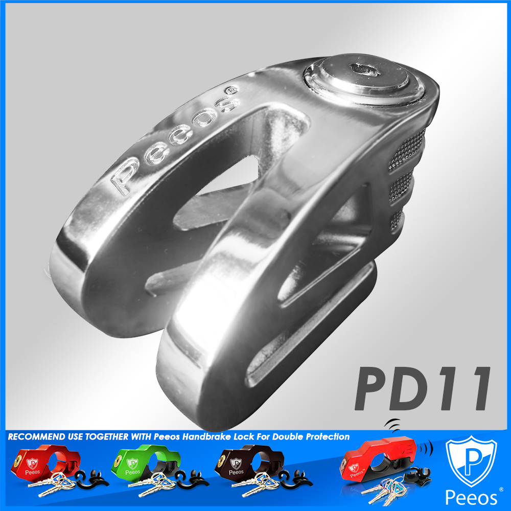 Disc lock Peeos PD11 kunci cakera Aloi zink Anti-potong Tahan lasak ...