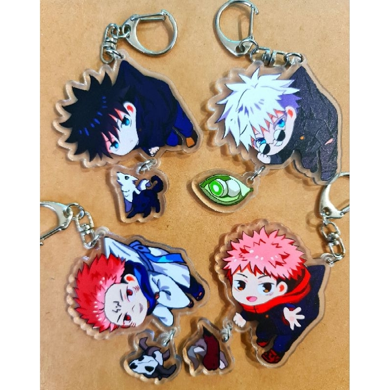 JUJUTSU KAISEN SET 1(KEYCHAIN) | Shopee Malaysia