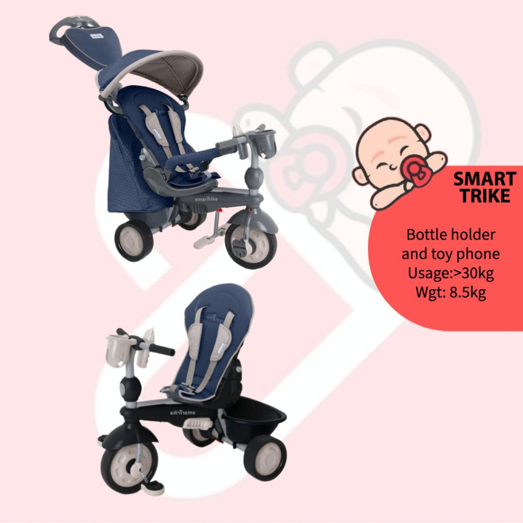 Smart Trike 5 in 1 Recliner Infinity Trike Shopee Malaysia