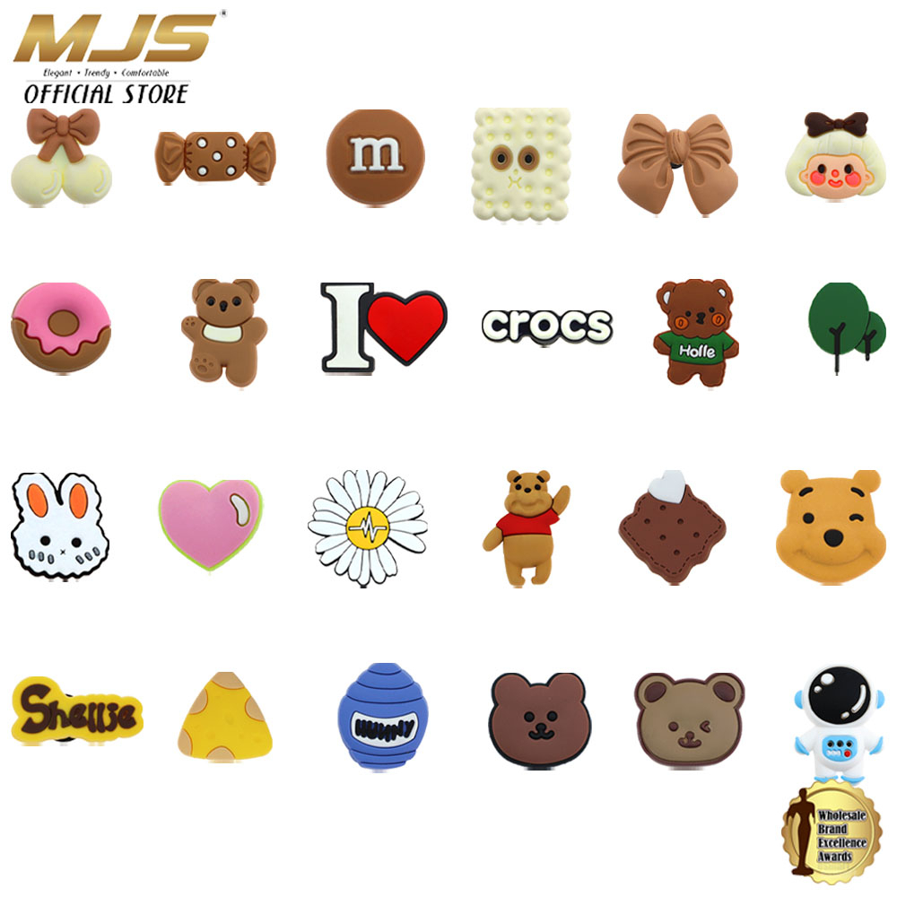 Jibbitz Button Charm Button Jibbitz Shoes Charms Button Shopee Malaysia