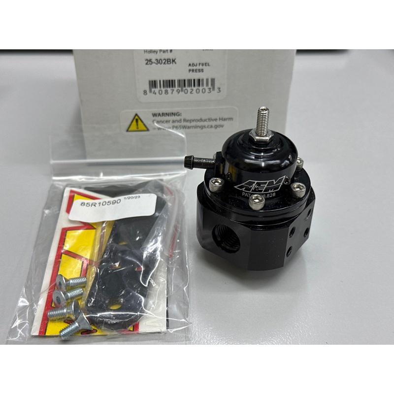 AEM Universal Adjustable Fuel Pressure Regulator. Shopee Malaysia