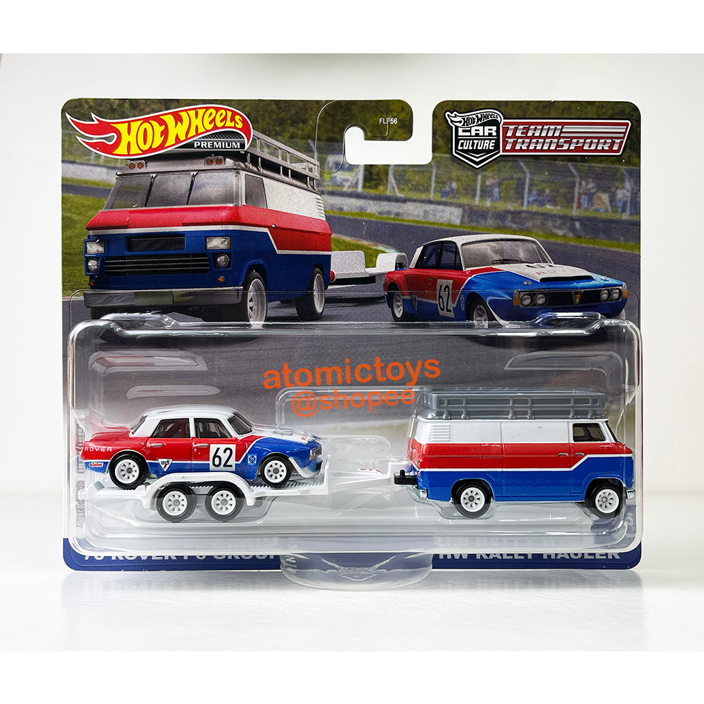 Hot Wheels '70 Rover P6 Group 2 HW Rally Hauler Team Transport 2023 ...